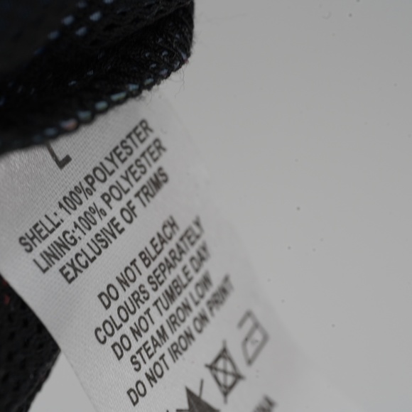 Reason Brand Unisex Pullover windbreak Jacket Comic Strip Large - Picture 5 of 5